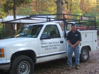 Walter's main well pump repair and service truck.